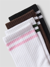 NAME IT 4-Pak Strømper Dona Bright White